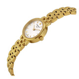 Tissot T Lady Lovely Silver Dial Gold Steel Strap Watch For Women - T058.009.33.031.00 Buy Now By Tissot