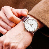 Tissot T Classic Tradition White Dial Brown Leather Strap Watch For Men - T063.610.36.037.00 Buy Now By Tissot