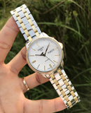 Tissot T Classic Automatics III White Dial Two Tone Steel Strap Watch For Men - T065.430.22.031.00 Buy Now By Tissot