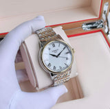 Tissot T Classic Carson Quartz White Dial Two Tone Steel Strap Watch for Men - T085.410.22.013.00 Buy Now By Tissot