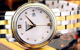 Tissot T Classic Bridgeport Mother of Pearl Dial Two Tone Steel Strap Watch For Women - T097.010.22.116.00 Buy Now By Tissot