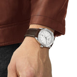 Tissot PR 100 Sport Silver Dial Brown Leather Strap Watch For Men - T101.610.16.031.00 Buy Now By Tissot