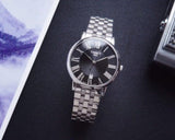 Tissot Carson Premium Black Dial Silver Steel Strap Watch For Men - T122.410.11.053.00 Buy Now By Tissot