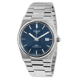 Tissot PRX Powermatic 80 Blue Dial Silver Steel Strap Watch For Men - T137.407.11.041.00 Buy Now By Tissot