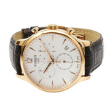 Tissot T Classic Tradition Chronograph White Dial Brown Leather Strap Watch For Men - T063.617.36.037.00 Buy Now By Tissot