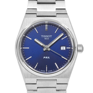 Tissot PRX Blue Dial Silver Steel Strap Watch For Men - T137.210.11.041.00 Buy Now By Tissot