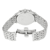 Tissot T Classic Tradition Chronograph Black Dial Silver Steel Strap Watch For Men - T063.617.11.067.00 Buy Now By Tissot