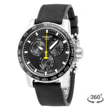Tissot Supersport Chrono Black Dial Black Nylon Strap Watch for Men - T125.617.17.051.02 Buy Now By Tissot
