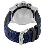 Tissot Supersport Chrono Black Dial Blue Nylon Strap Watch for Men - T125.617.17.051.03 Buy Now By Tissot