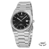 Tissot PRX Powermatic 80 Black Dial Silver Steel Strap Watch for Men - T137.407.11.051.00 Buy Now By Tissot