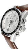 Tissot Supersport Chrono Silver Dial Brown Leather Strap Watch for Men - T125.617.16.031.00 Buy Now By Tissot