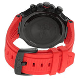 Tissot T Race Chronograph Black Dial Red Rubber Strap Watch For Men - T141.417.37.057.01 Buy Now By Tissot