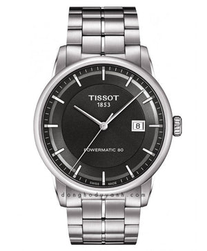 Tissot Luxury Powermatic 80 Grey Dial Silver Steel Strap Watch for Men - T086.407.11.061.00 Buy Now By Tissot