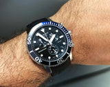 Tissot Seastar 1000 Chronograph Black Dial Black Rubber Strap Watch For Men - T120.417.17.051.02 Buy Now By Tissot