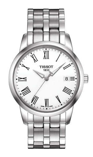 Tissot T Classic Dream White Dial Silver Steel Strap Watch For Men - T033.210.11.013.00 Buy Now By Tissot