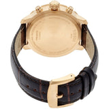 Tissot Quickster Chronograph 42mm White Dial Brown Leather Strap Watch For Men - T095.417.36.037.00 Buy Now By Tissot