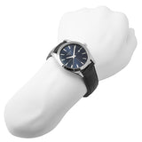 Tissot Gentlemen Blue Dial Black Leather Strap Watch for Men - T127.410.16.041.01 Buy Now By Tissot