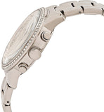 Guess Mini Sunrise Chronograph Quartz Silver Dial Silver Steel Strap Watch For Women - W0623L1 Buy Now By Guess