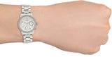 Guess Mini Sunrise Chronograph Quartz Silver Dial Silver Steel Strap Watch For Women - W0623L1 Buy Now By Guess
