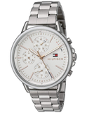 Tommy Hilfiger Carly White Dial Silver Stainless Steel Strap Watch for Women - 1781787 Buy Now By Tommy Hilfiger