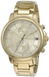 Tommy Hilfiger Claudia Gold Dial Gold Steel Strap Watch for Women - 1781821 Buy Now By Tommy Hilfiger