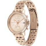 Tommy Hilfiger Madison Chronograph Quartz Rose Gold Dial Rose Gold Steel Strap Watch For Women - 1782190 Buy Now By Tommy Hilfiger