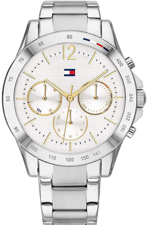 Tommy Hilfiger Haven Multifunction Chronograph White Dial Silver Steel Strap Watch For Women - 1782194 Buy Now By Tommy Hilfiger
