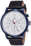 Tommy Hilfiger Jake Multi Function Quartz White Dial Black Leather Strap Watch for Men - 1791235 Buy Now By Tommy Hilfiger
