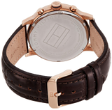Tommy Hilfiger Aiden Quartz Blue Dial Brown Leather Strap Watch for Men - 1791308 Buy Now By Tommy Hilfiger