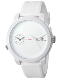 Tommy Hilfiger Denim White Dial White Rubber Strap Watch for Men - 1791324 Buy Now By Tommy Hilfiger