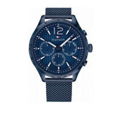 Tommy Hilfiger Gavin Chronograph Blue Dial Blue Mesh Bracelet Watch for Men - 1791471 Buy Now By Tommy Hilfiger