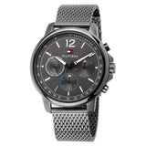 Tommy Hilfiger London Chronograph Grey Dial Grey Mesh Bracelet Watch for Men - 1791530 Buy Now By Tommy Hilfiger