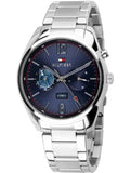 Tommy Hilfiger Deacan Blue Dial Silver Steel Strap Watch for Men - 1791551 Buy Now By Tommy Hilfiger