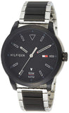 Tommy Hilfiger Sneaker Quartz Black Dial Two Tone Steel Strap Watch for Men - 1791619 Buy Now By Tommy Hilfiger
