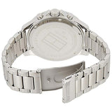 Tommy Hilfiger Bank Chronograph Blue Dial Silver Steel Strap Watch for Men - 1791718 Buy Now By Tommy Hilfiger