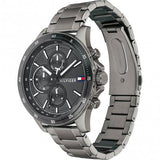 Tommy Hilfiger Bank Grey Dial Grey Steel Strap Watch for Men - 1791719 Buy Now By Tommy Hilfiger