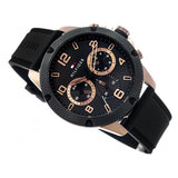 Tommy Hilfiger Blaze Multifunction Black Dial Black Rubber Strap Watch For Men - 1792028 Buy Now By Tommy Hilfiger
