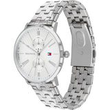 Tommy Hilfiger Jenna Quartz White Dial Silver Steel Strap Watch for Women - 1782068 Buy Now By Tommy Hilfiger