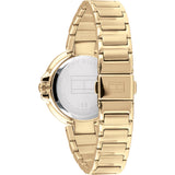 Tommy Hilfiger Angela White Dial Gold Steel Strap Watch for Women - 1782128 Buy Now By Tommy Hilfiger