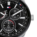 Tommy Hilfiger Austin Black Dial Silver Steel Strap Watch for Men - 1791639 Buy Now By Tommy Hilfiger