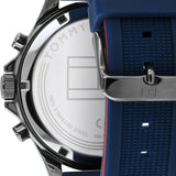 Tommy Hilfiger Bank Blue Dial Blue Rubber Strap Watch for Men - 1791721 Buy Now By Tommy Hilfiger
