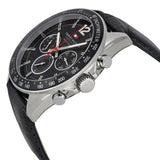 Tommy Hilfiger Luke Quartz Black Dial Black Leather Strap Watch for Men - 1791117 Buy Now By Tommy Hilfiger