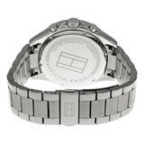Tommy Hilfiger Luke Chronograph Black Dial Silver Steel Strap Watch for Men - 1791104 Buy Now By Tommy Hilfiger