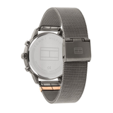 Tommy Hilfiger Blake Quartz Grey Dial Silver Mesh Bracelet Watch for Men - 1782304 Buy Now By Tommy Hilfiger