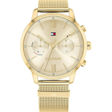 Tommy Hilfiger Blake Quartz Gold Dial Gold Mesh Bracelet Watch for Women - 1782302 Buy Now By Tommy Hilfiger