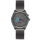 Tommy Hilfiger Deacon Multifunction Black Dial Black Mesh Bracelet Watch for Men - 1791546 Buy Now By Tommy Hilfiger