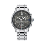 Tommy Hilfiger Kyle Chronograph Grey Dial Silver Steel Strap Watch for Men - 1791632 Buy Now By Tommy Hilfiger