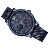Tommy Hilfiger Damon Quartz Blue Dial Blue Mesh Bracelet Watch for Men - 1791421 Buy Now By Tommy Hilfiger