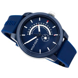 Tommy Hilfiger Denim Quartz Blue Dial Blue Rubber Strap Watch for Men - 1791482 Buy Now By Tommy Hilfiger