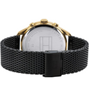 Tommy Hilfiger Chase Quartz Black Dial Black Mesh Bracelet Watch for Men - 1791580 Buy Now By Tommy Hilfiger